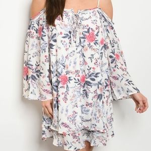 Off White Garden Dress